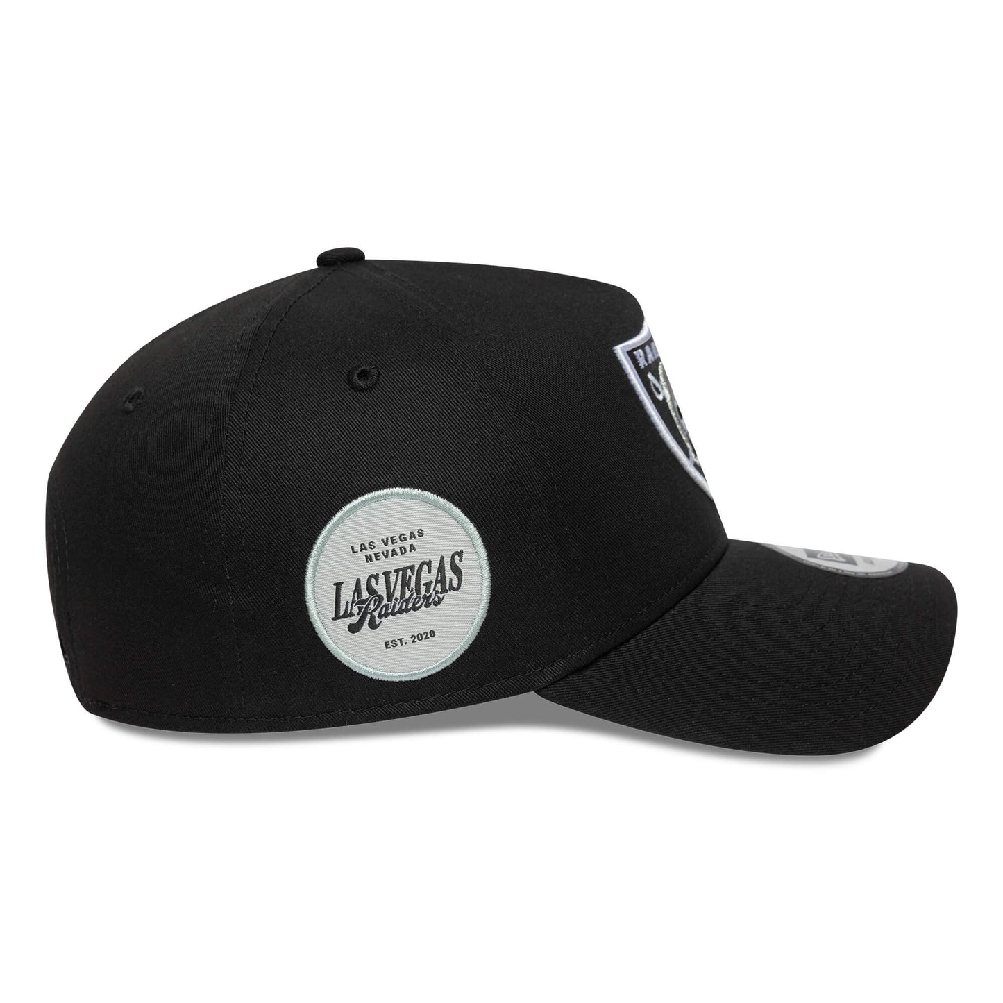 Šiltovka New Era Las Vegas Raiders NFL Sidepatch Black 9FORTY E-Frame Adjustable Cap čierna
