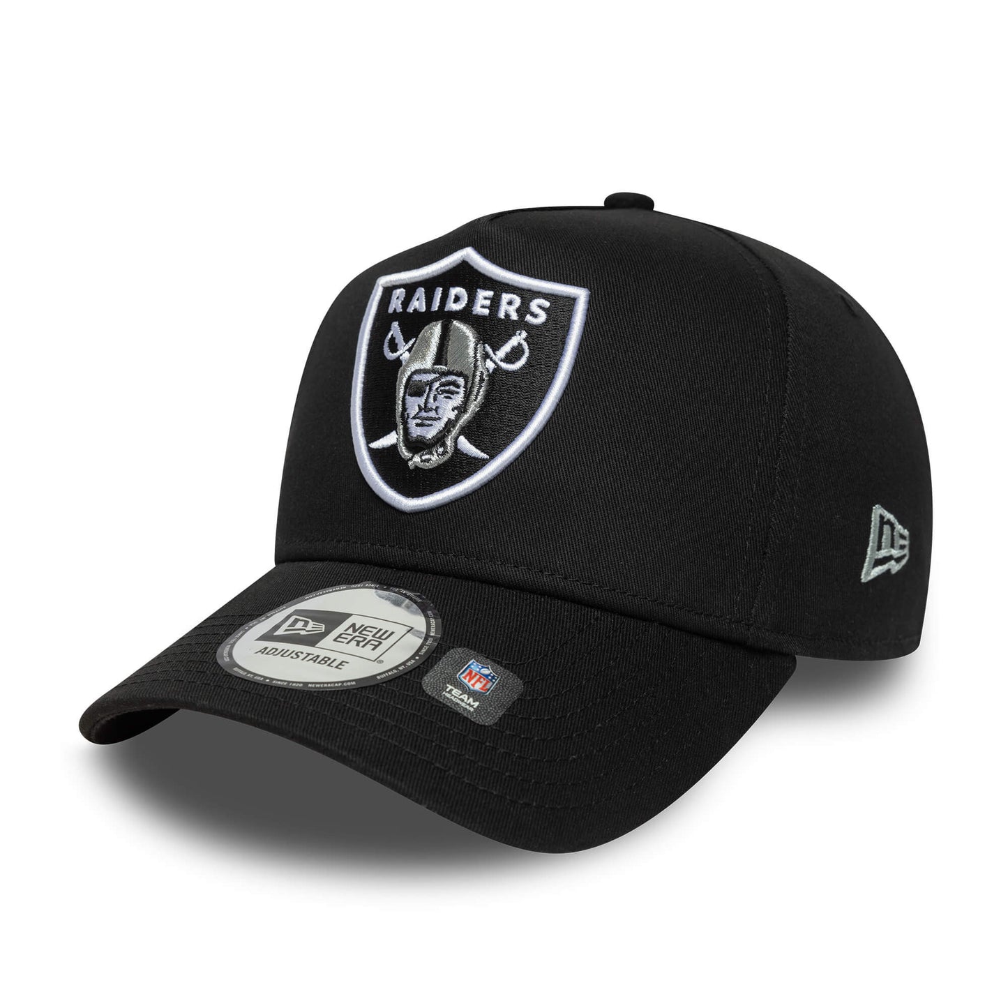 Šiltovka New Era Las Vegas Raiders NFL Sidepatch Black 9FORTY E-Frame Adjustable Cap čierna