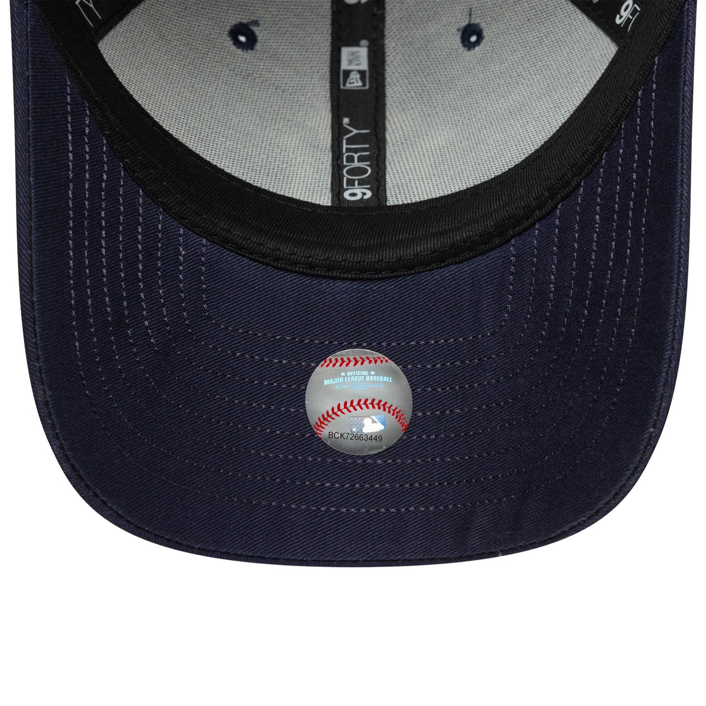 Šiltovka New Era New York Yankees MLB Visor Script Navy 9FORTY Adjustable Cap tmavomodrá