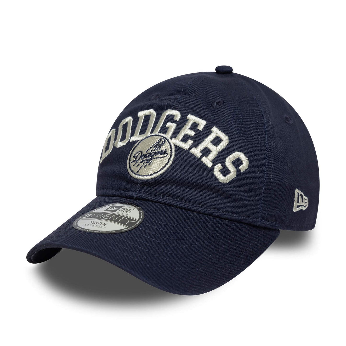 Detská šiltovka New Era LA Dodgers Youth MLB College Navy 9TWENTY Adjustable Cap tmavomodrá