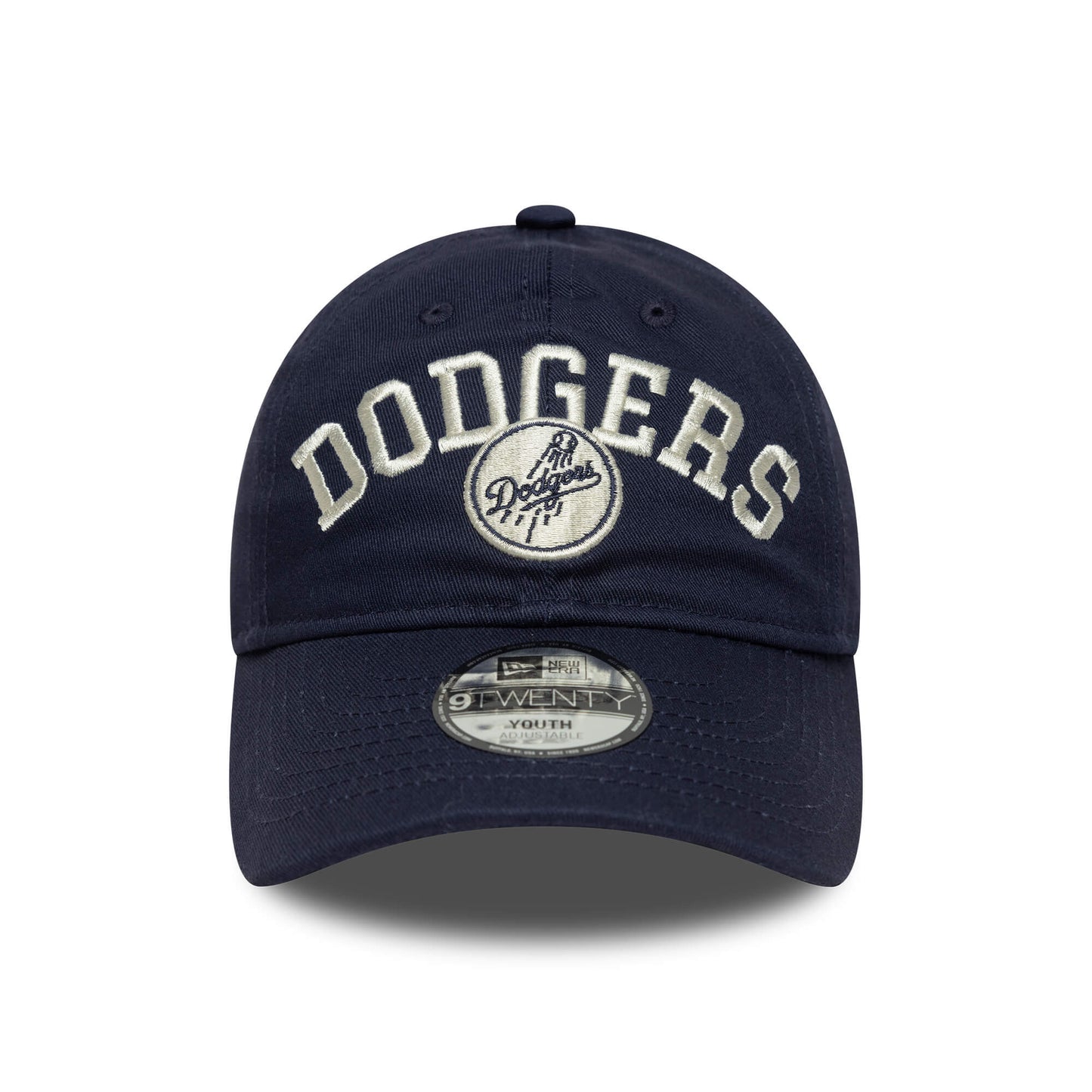 Detská šiltovka New Era LA Dodgers Youth MLB College Navy 9TWENTY Adjustable Cap tmavomodrá