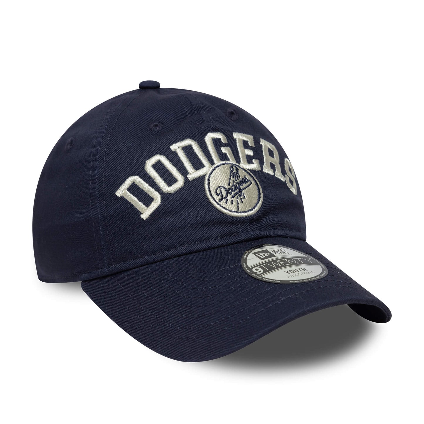 Detská šiltovka New Era LA Dodgers Youth MLB College Navy 9TWENTY Adjustable Cap tmavomodrá