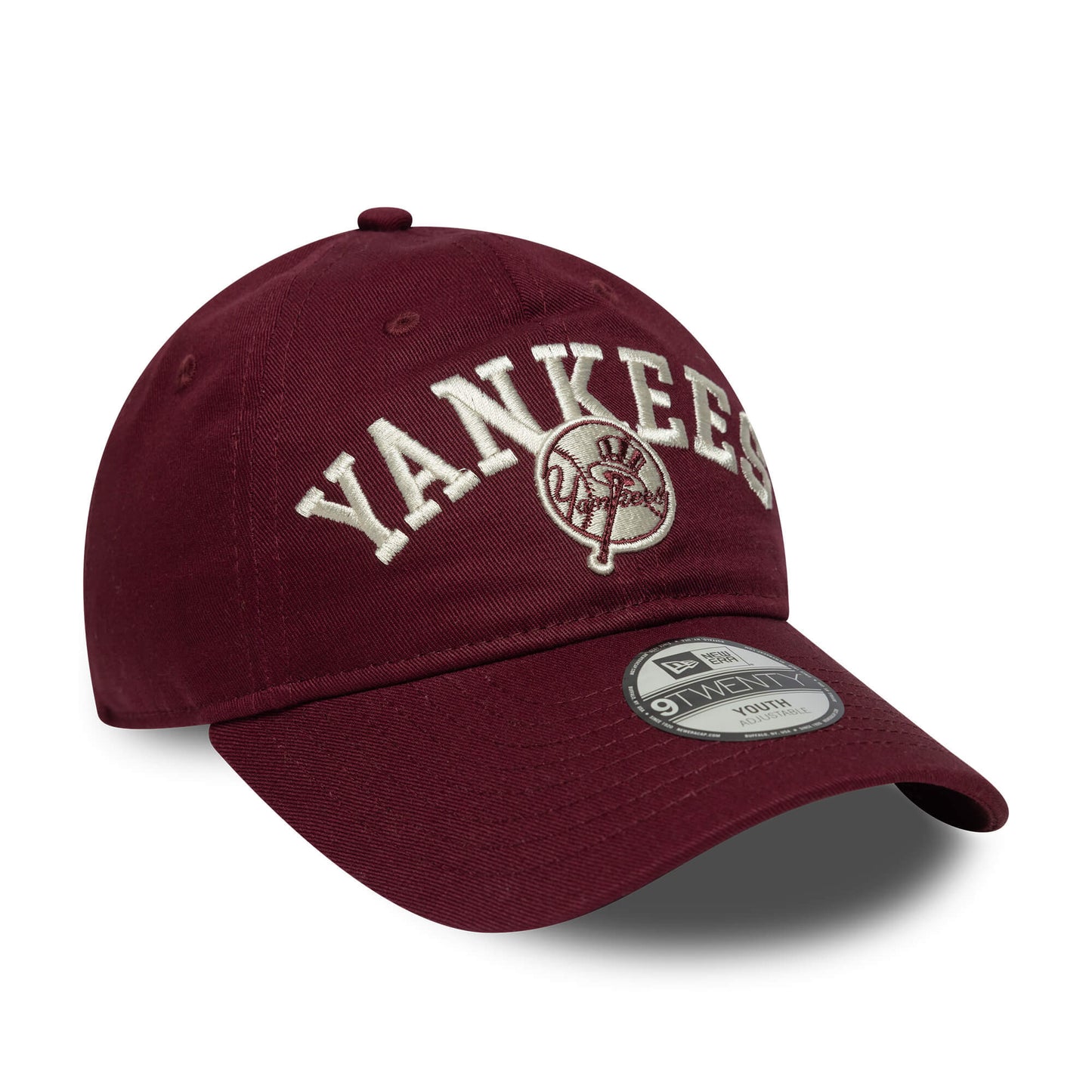 Detská šiltovka New Era New York Yankees Youth MLB College Dark Red 9TWENTY Adjustable Cap bordová