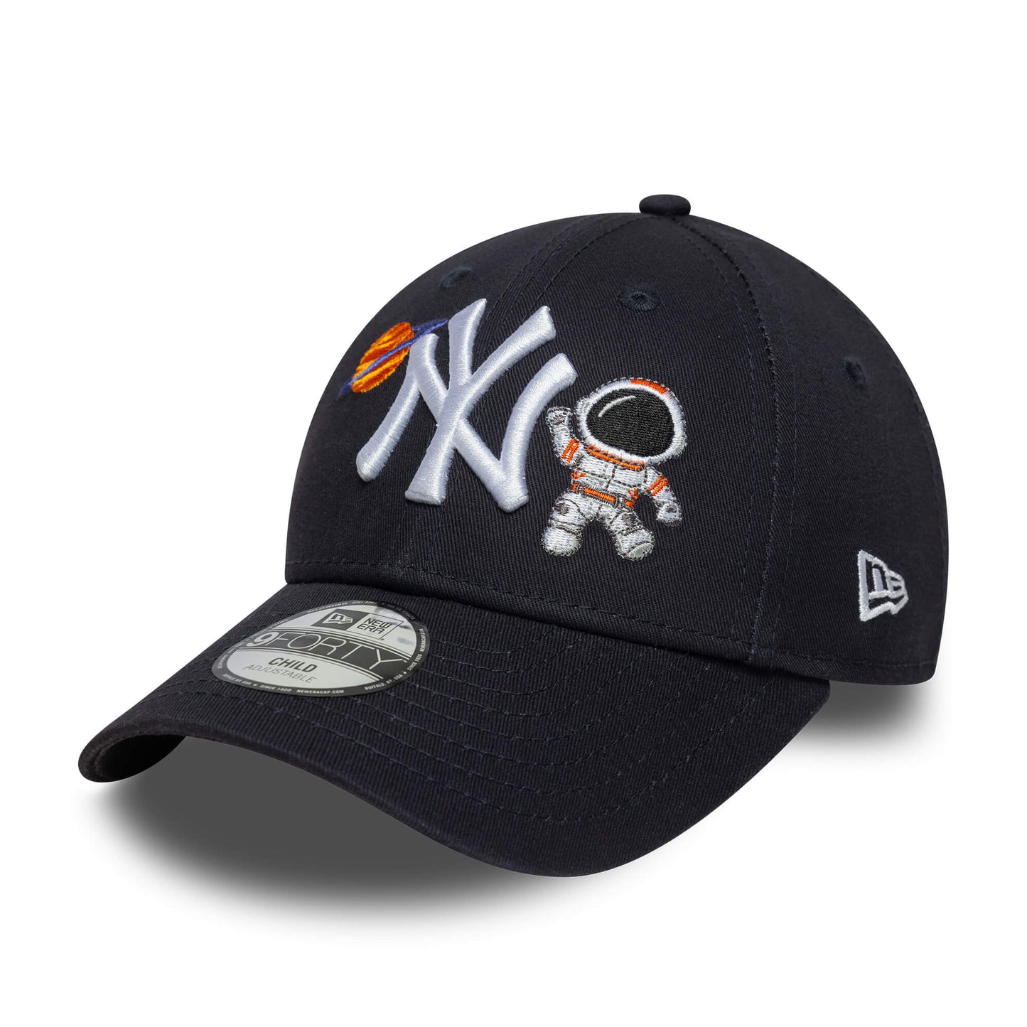 Detská šiltovka New Era New York Yankees Child MLB Space Icon Navy 9FORTY Adjustable Cap tmavomodrá