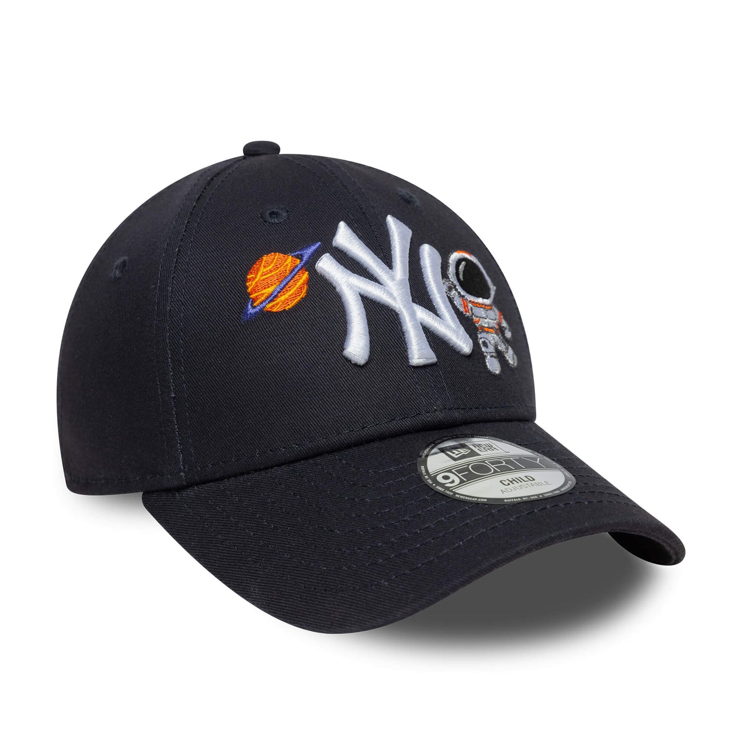 Detská šiltovka New Era New York Yankees Child MLB Space Icon Navy 9FORTY Adjustable Cap tmavomodrá