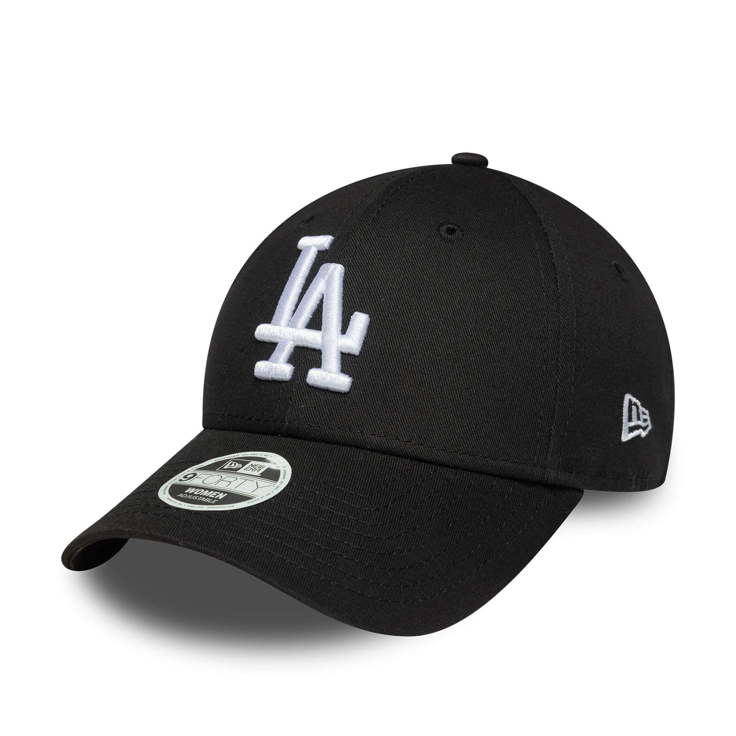 Dámska šiltovka New Era LA Dodgers Womens MLB League Essential Black 9FORTY Adjustable Cap čierna