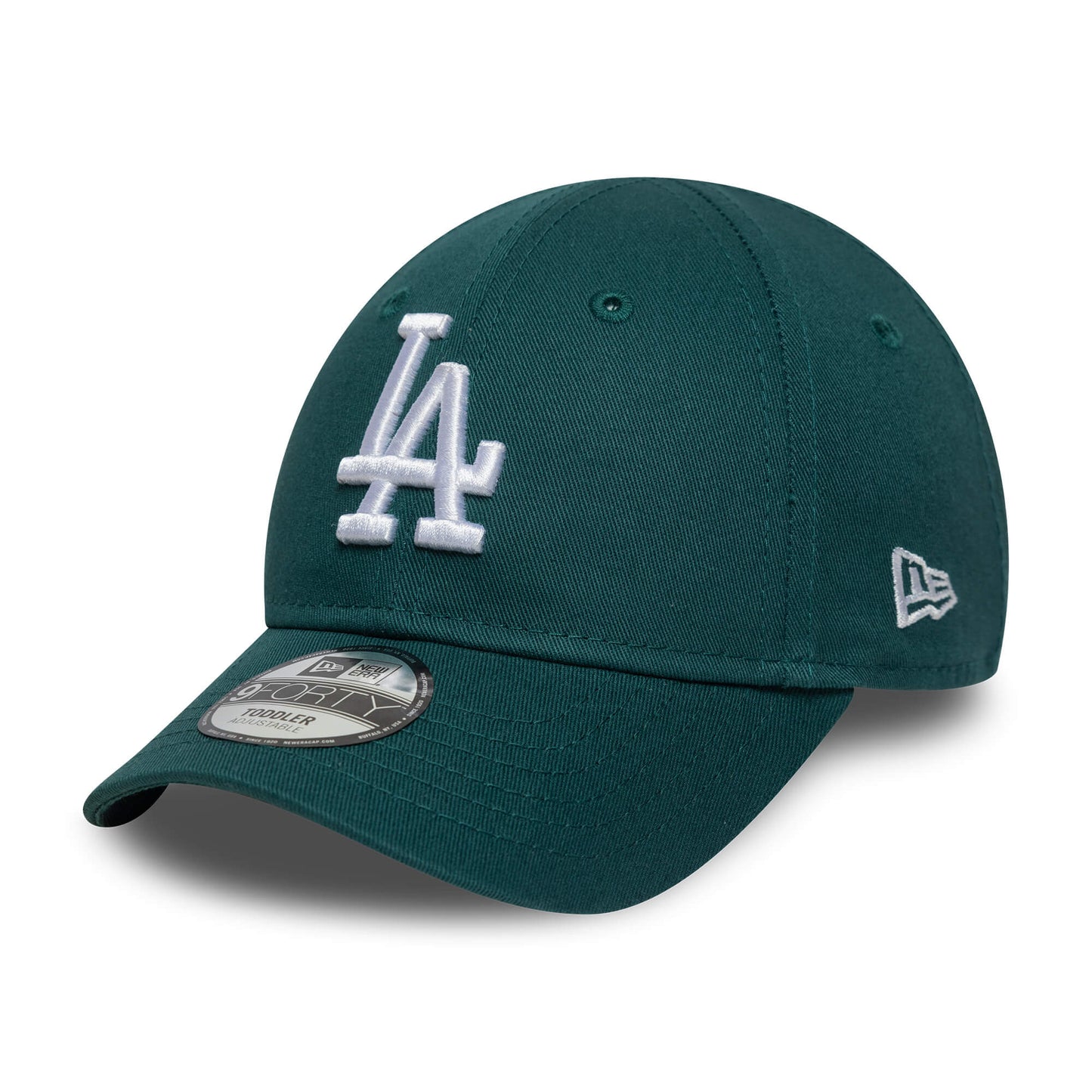 Detská šiltovka New Era LA Dodgers Toddler MLB League Essential Dark Green 9FORTY Adjustable Cap zelená