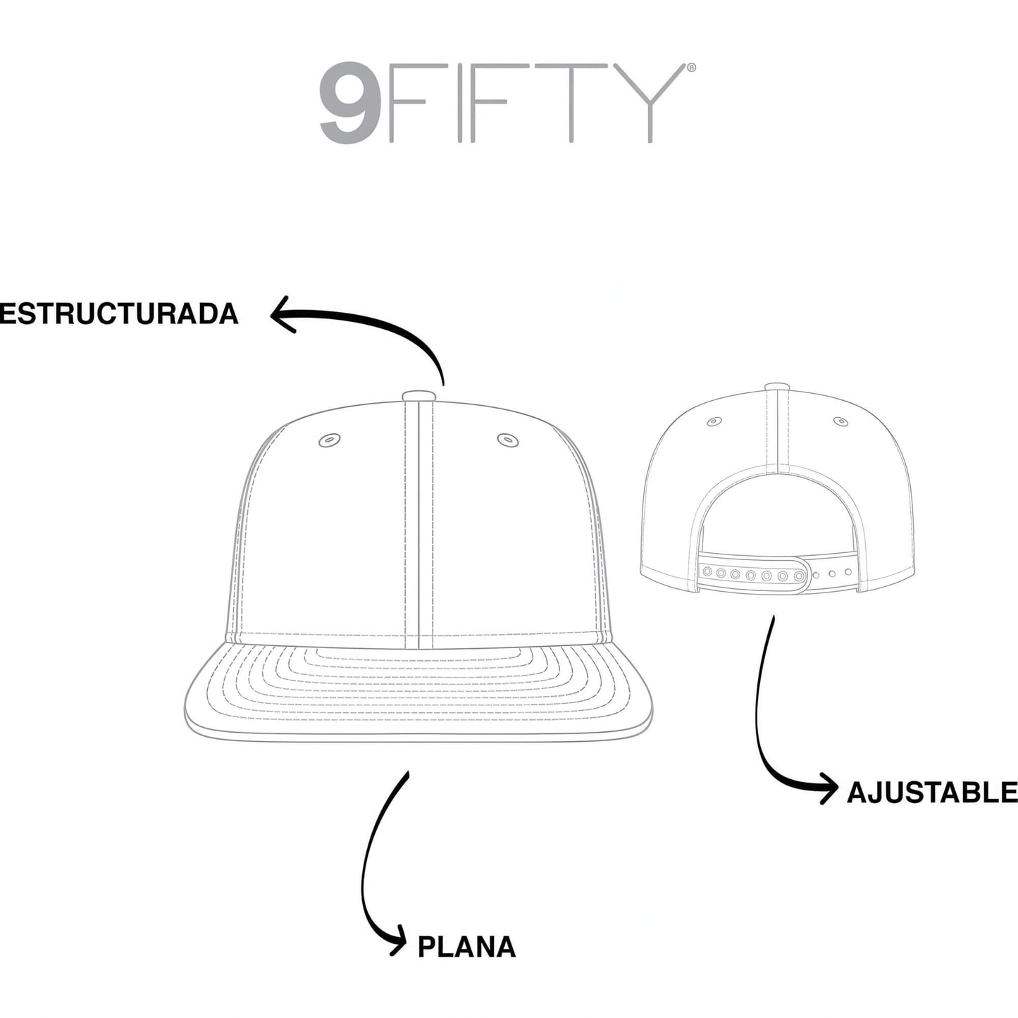 New Era Nba Tip Off 2023 Golden State Pistons Gray 9Fifty Cap Grey
