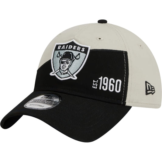 New Era New Era Oakland Raiders Nfl Sideline Historic 9Twenty Black