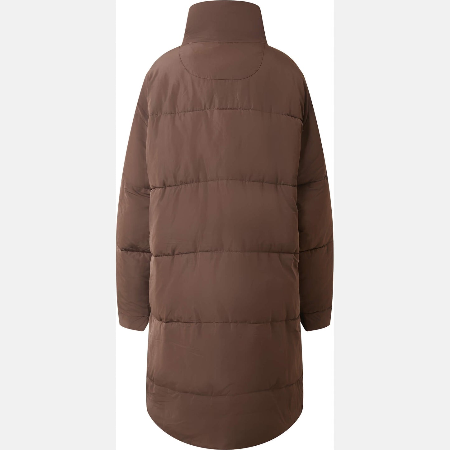 Sixth June Oversized Cargo Maxi Puffer Jacket Brown