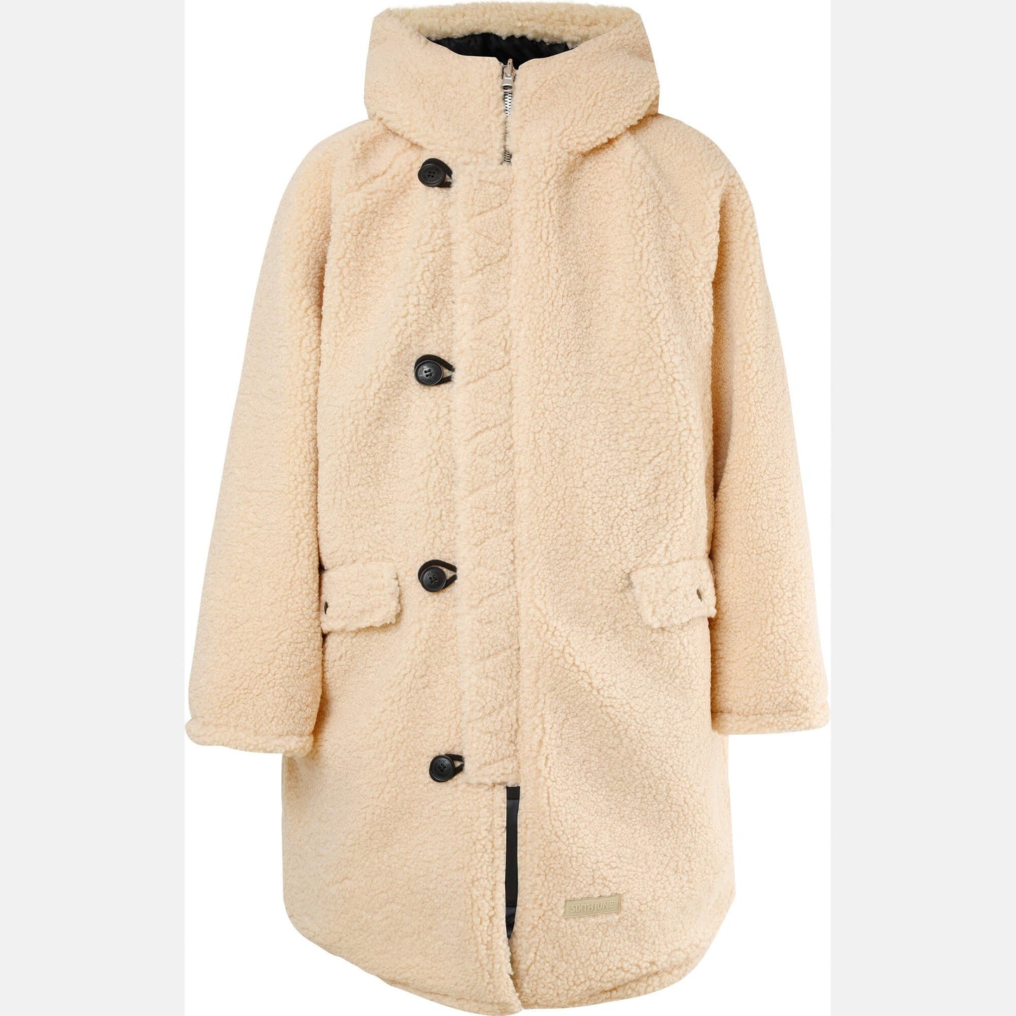 Sixth June Long Puffer Jkt Black/Beige