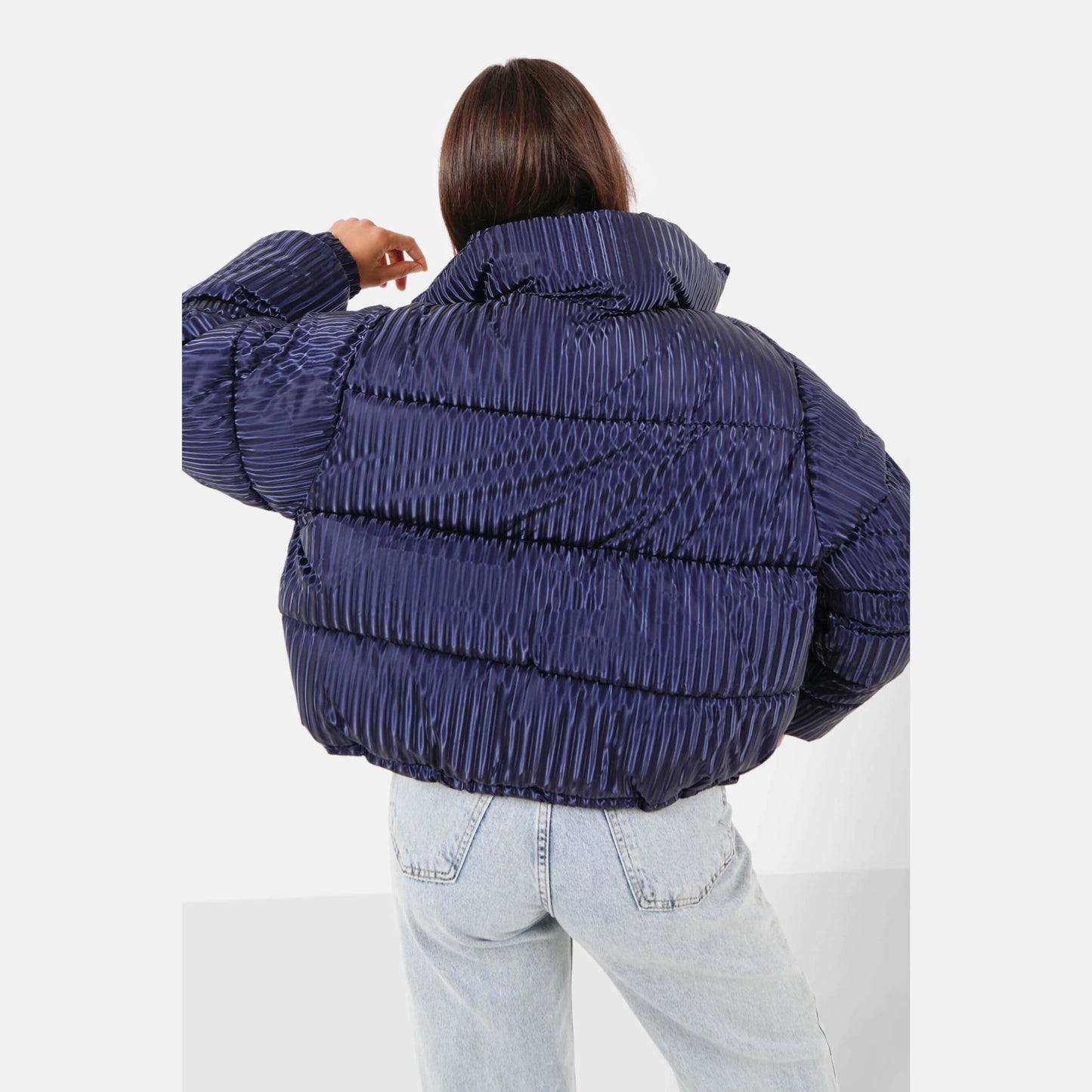 Sixth June Iridescent Downjacket Navy