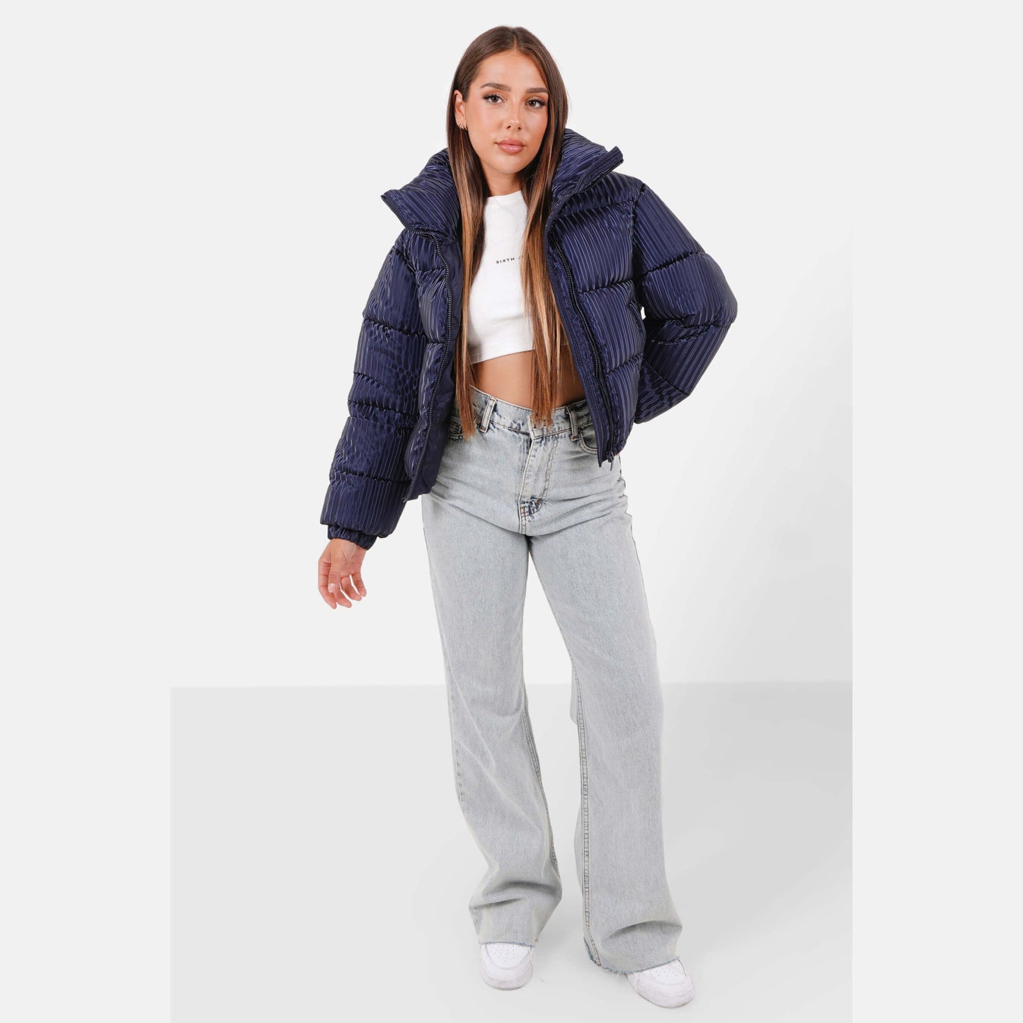 Sixth June Iridescent Downjacket Navy