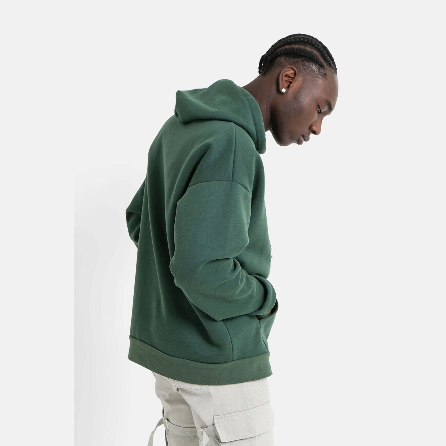 Sixth June Heart Pinned Hoodie Green