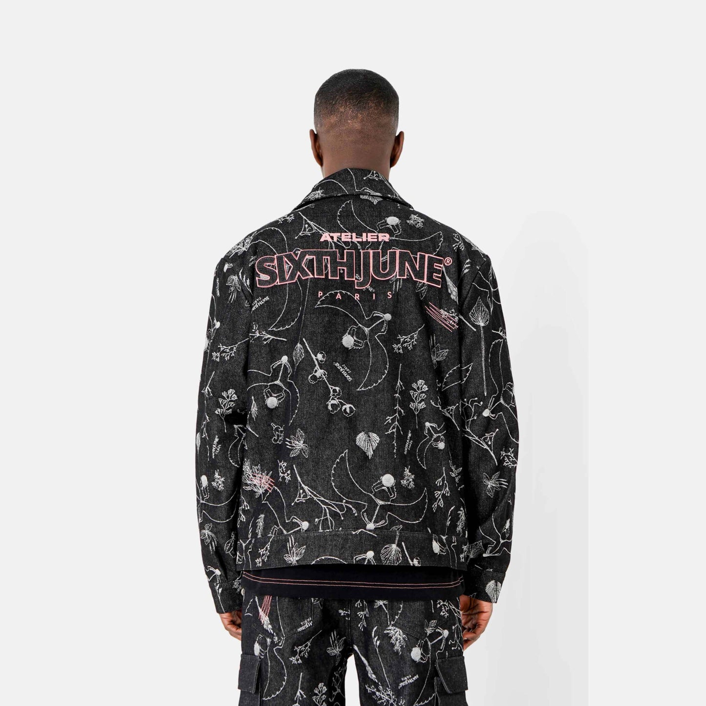 Sixth June Ultra Beetle Denim Ls Jacket Black