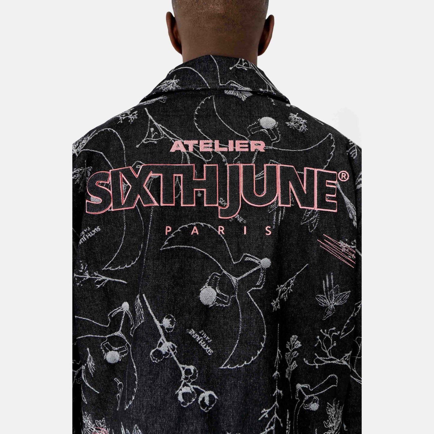 Sixth June Ultra Beetle Denim Ls Jacket Black