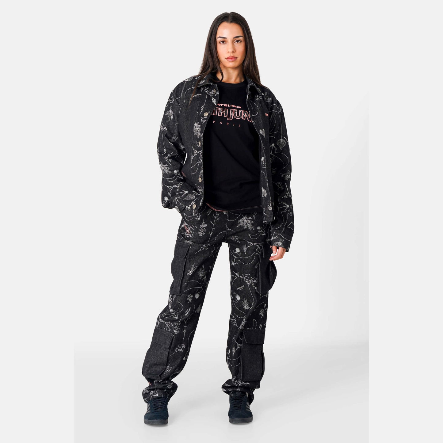 Sixth June Ultra Beetle Denim Ls Jacket Black