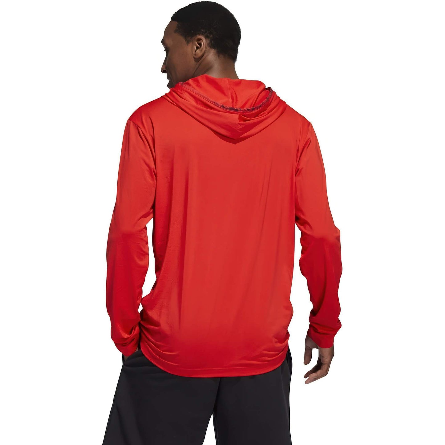 Adidas Men Donovan Mitchell Pullover Hoodie Red