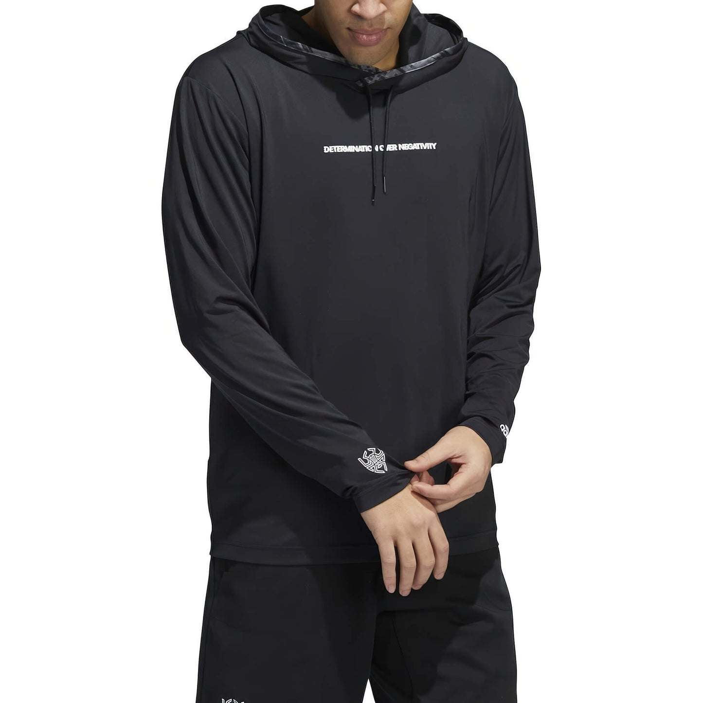 Adidas Men Donovan Mitchell Pullover Hoodie Black