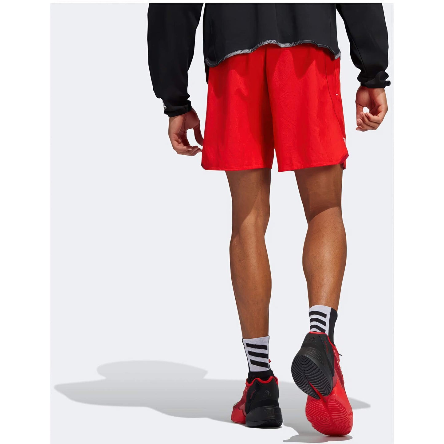Adidas Men Donovan Mitchell Shorts Red