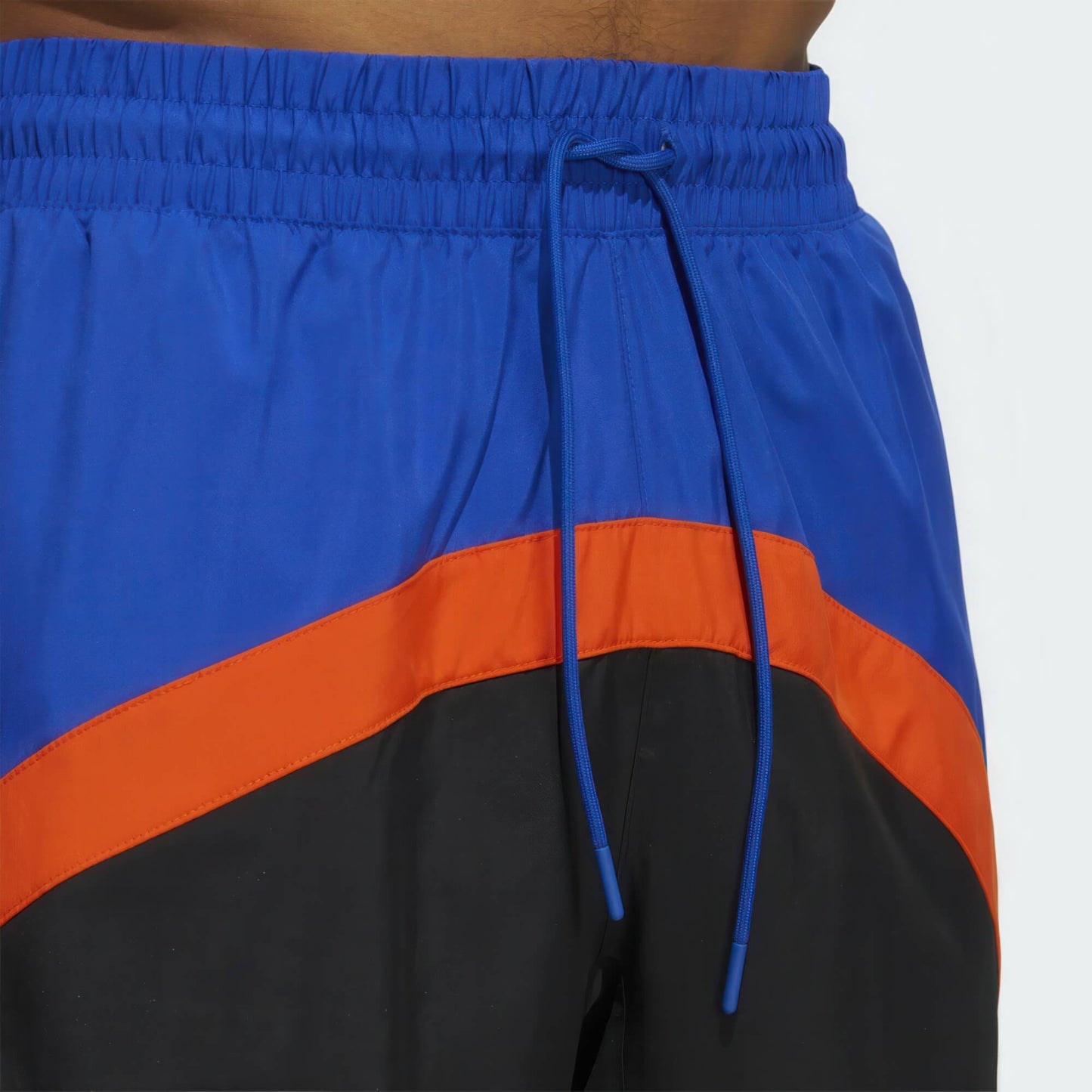 Adidas Men Galaxy Basketball Shorts Blue/Orange/Royal Blue