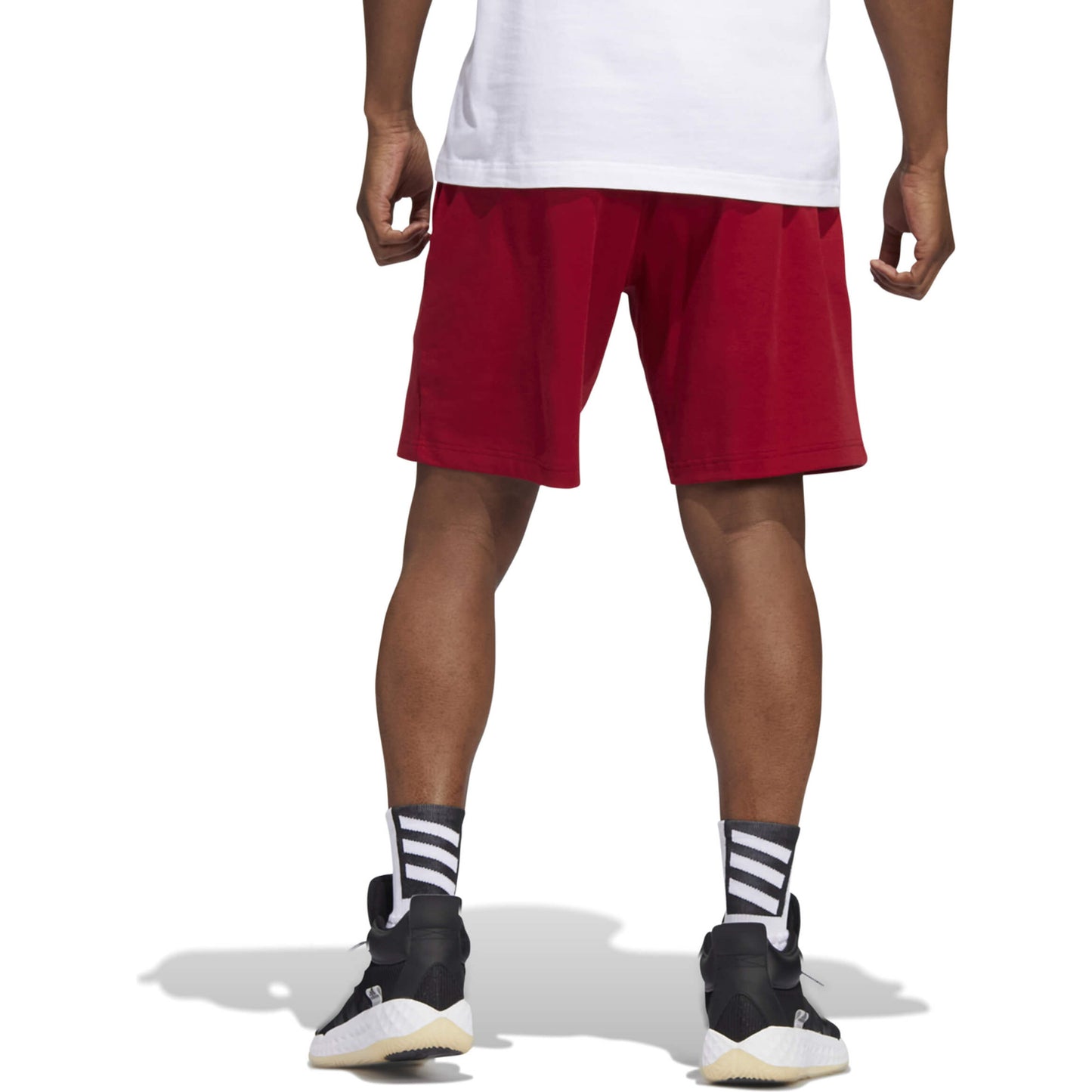Adidas Men Donovan Mitchell Shorts Red