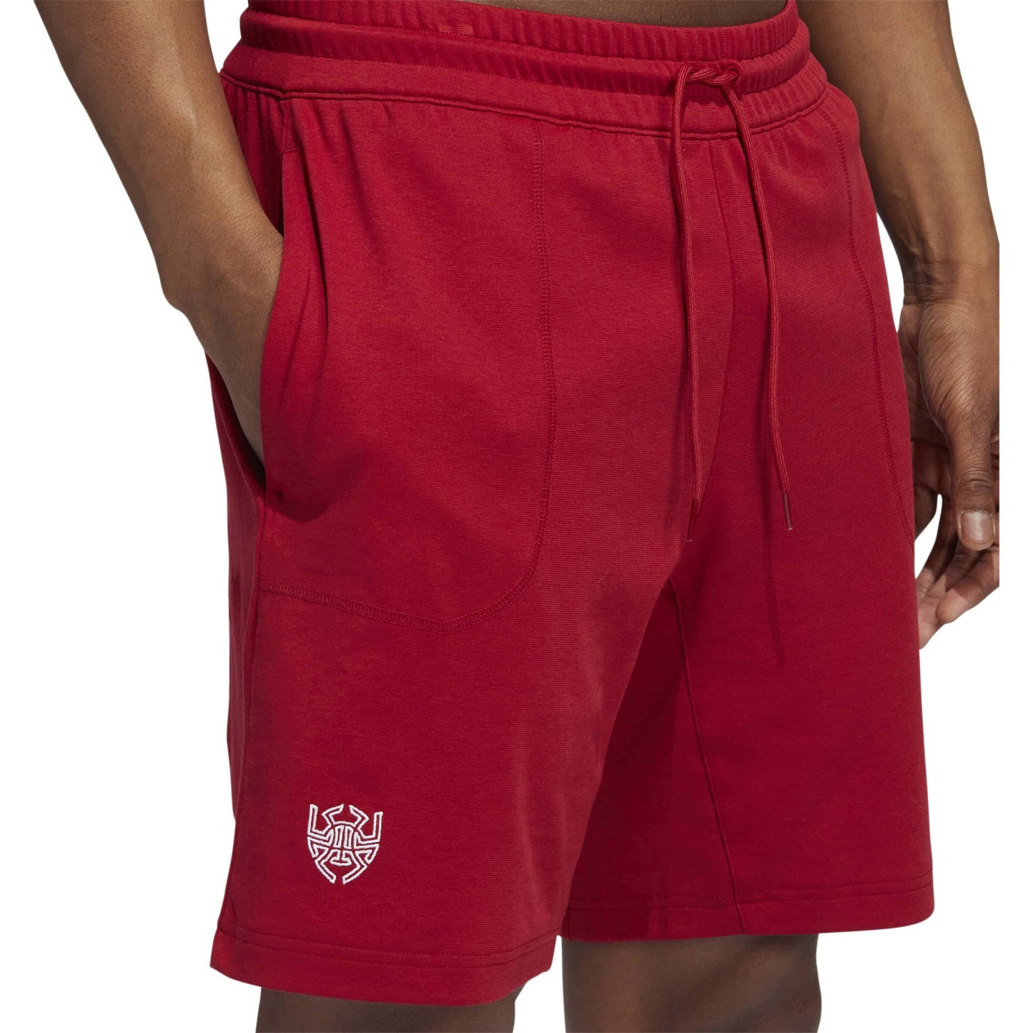 Adidas Men Donovan Mitchell Shorts Red