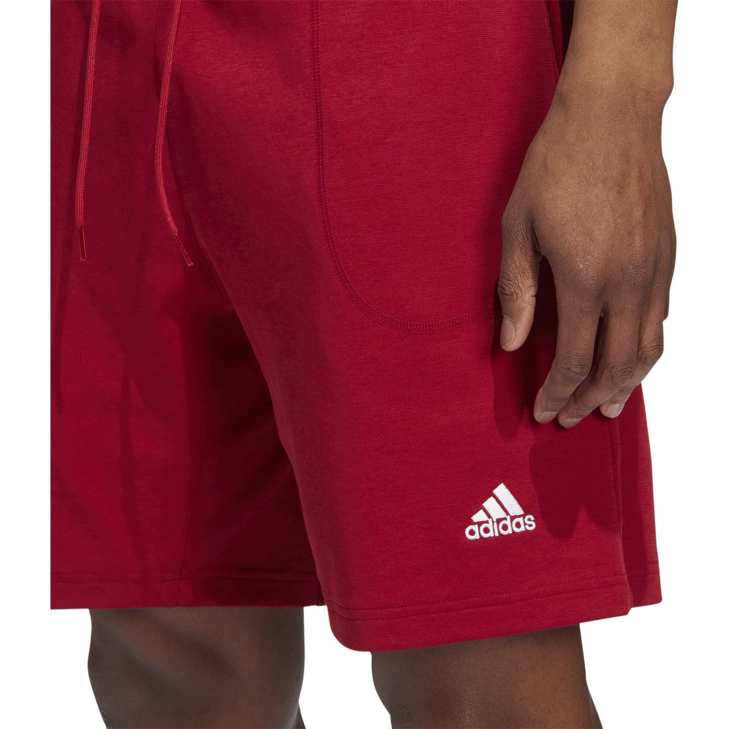 Adidas Men Donovan Mitchell Shorts Red