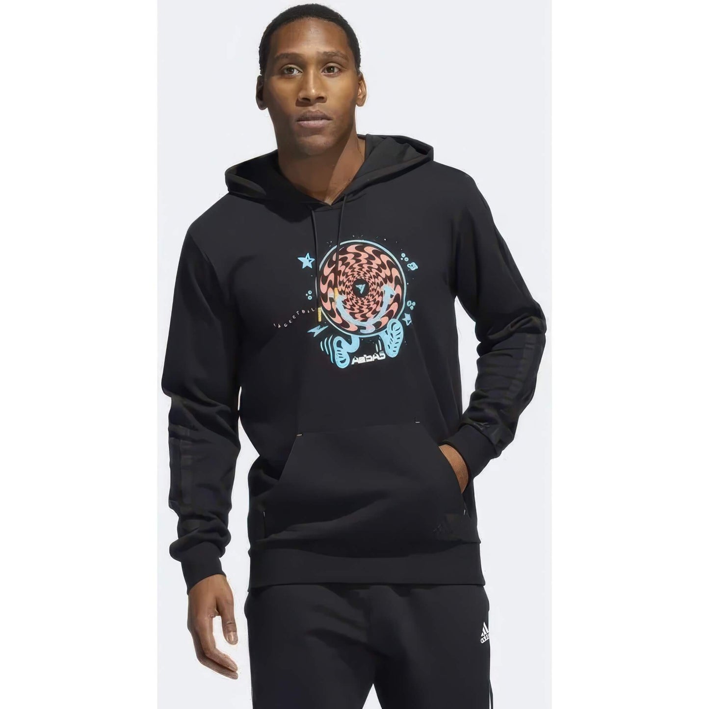 Adidas Men Trae Hoodie Black