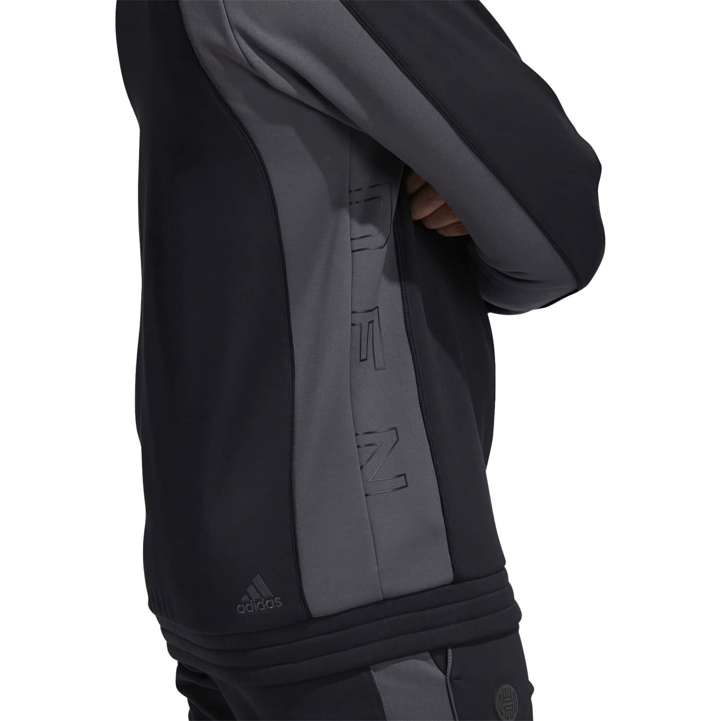 Adidas Men Harden Foundation Crew Sweatshirt Black/Grey