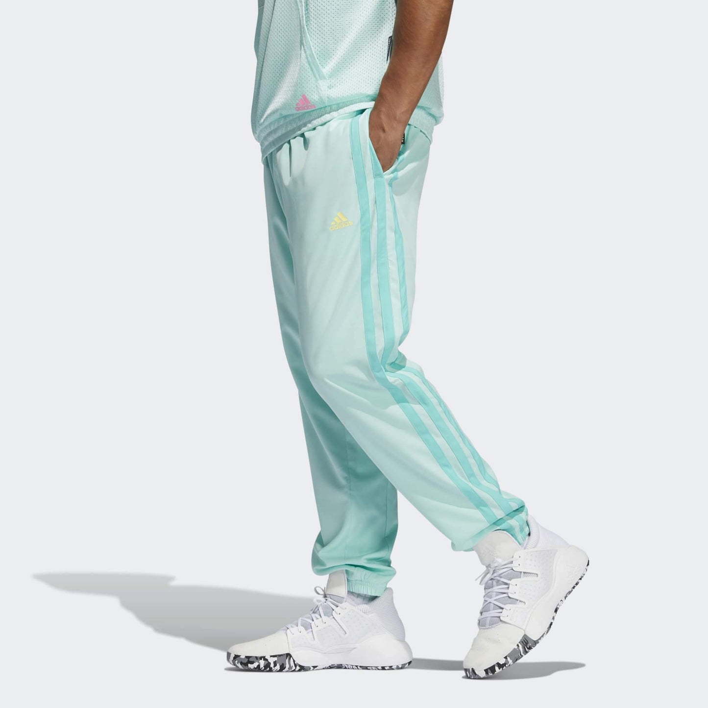 Adidas Men Donovan Mitchell Pants Mint