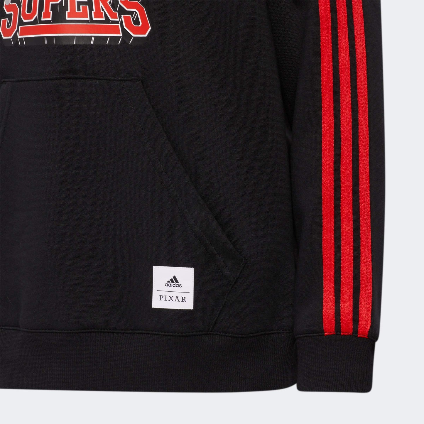 Adidas Jr Incredible Hoodie Black/Red