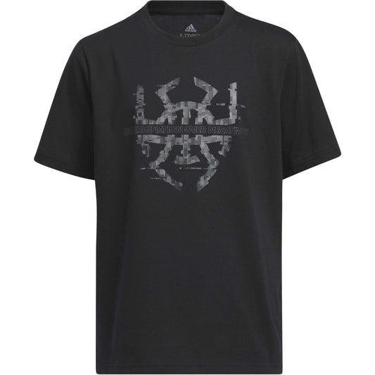 Adidas Jr Donovan Mitchell D.O.N. Issue 4 T-Shirt Black