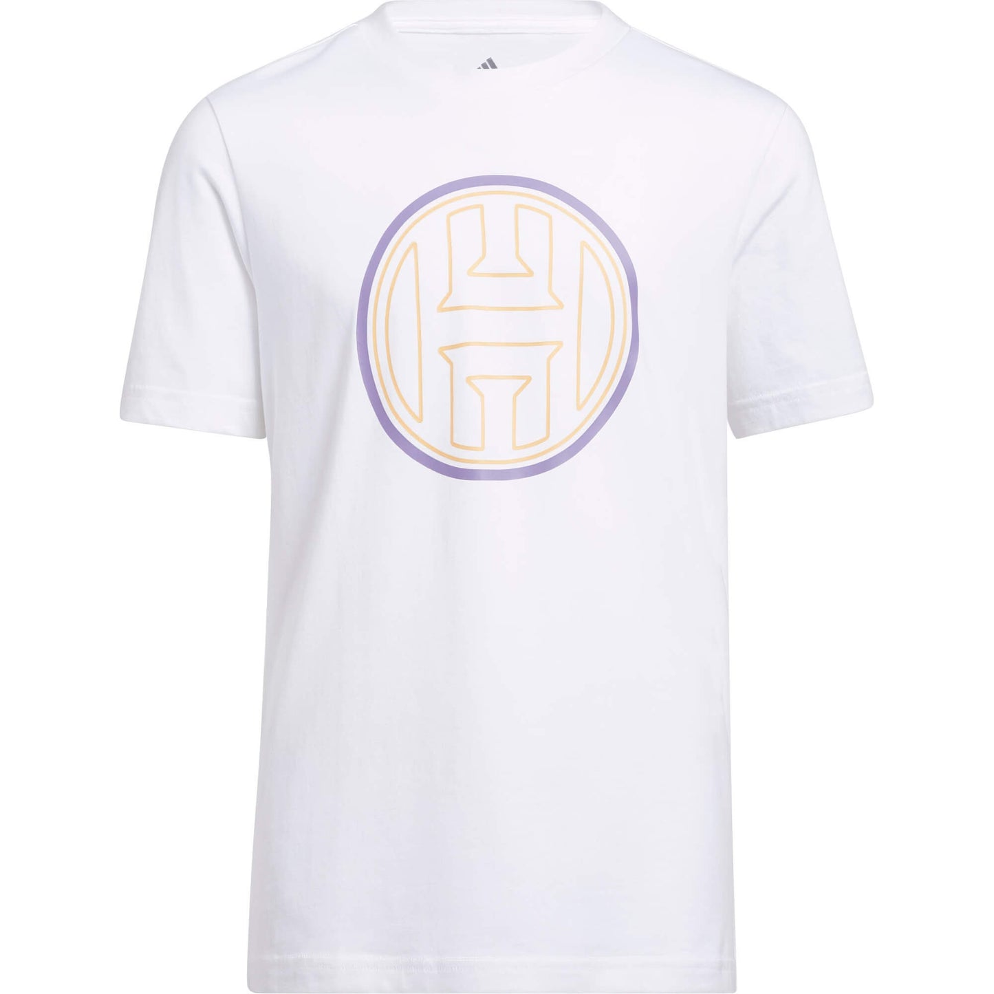 Adidas Jr Harden Logo T-Shirt White