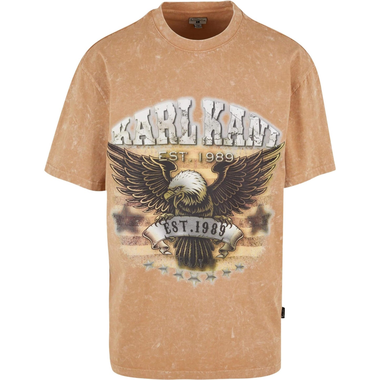 Karl Kani Small Signature Washed Eagle Tee sand