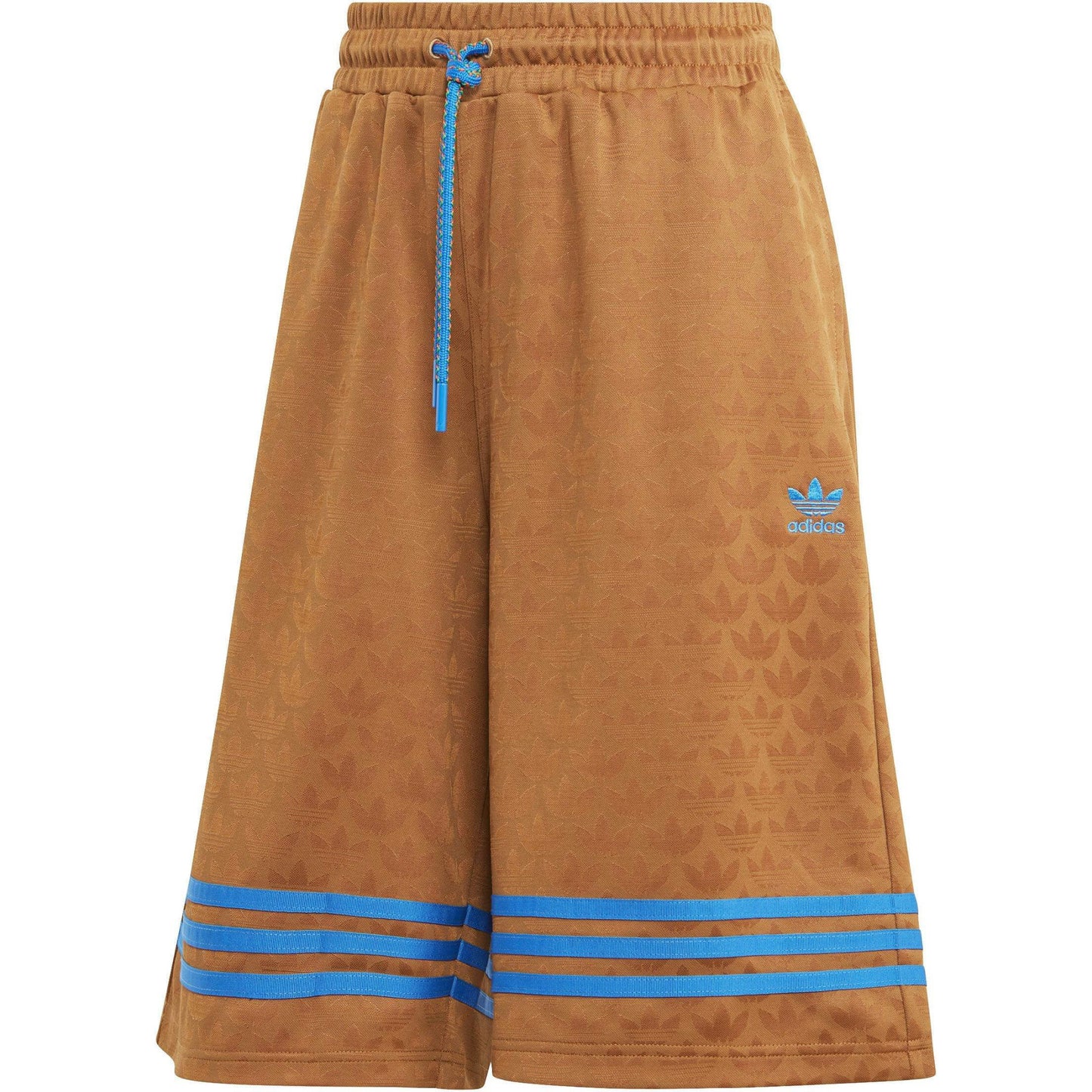Adidas Wmns Basketball Mono Shorts Brown/Blue
