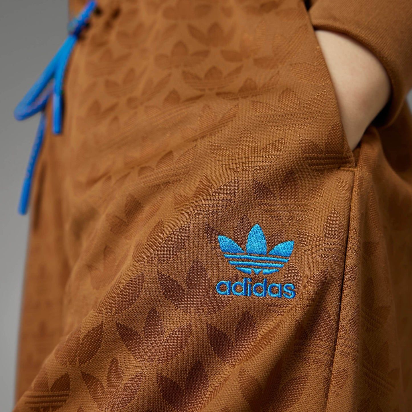 Adidas Wmns Basketball Mono Shorts Brown/Blue