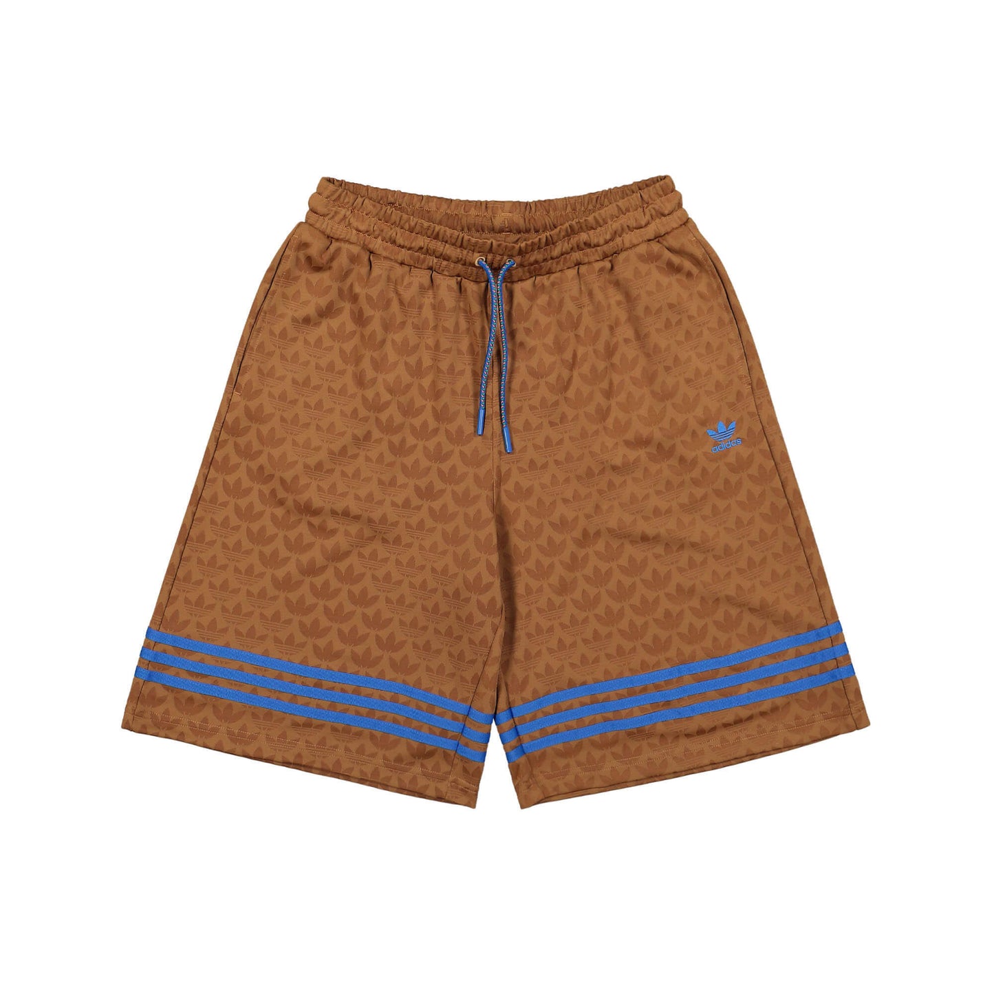 Adidas Wmns Basketball Mono Shorts Brown/Blue
