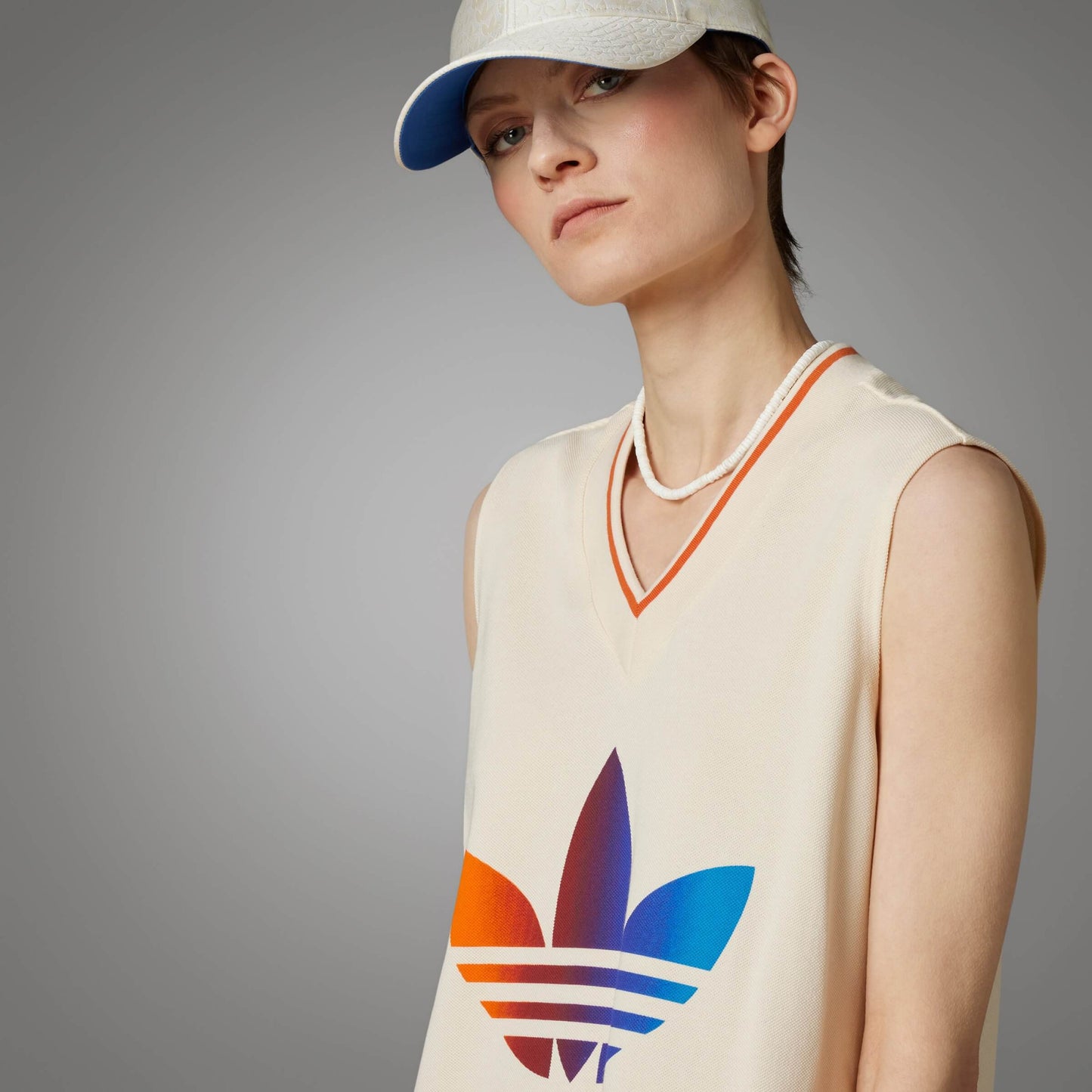 Adidas Wmns V Neck Dress White