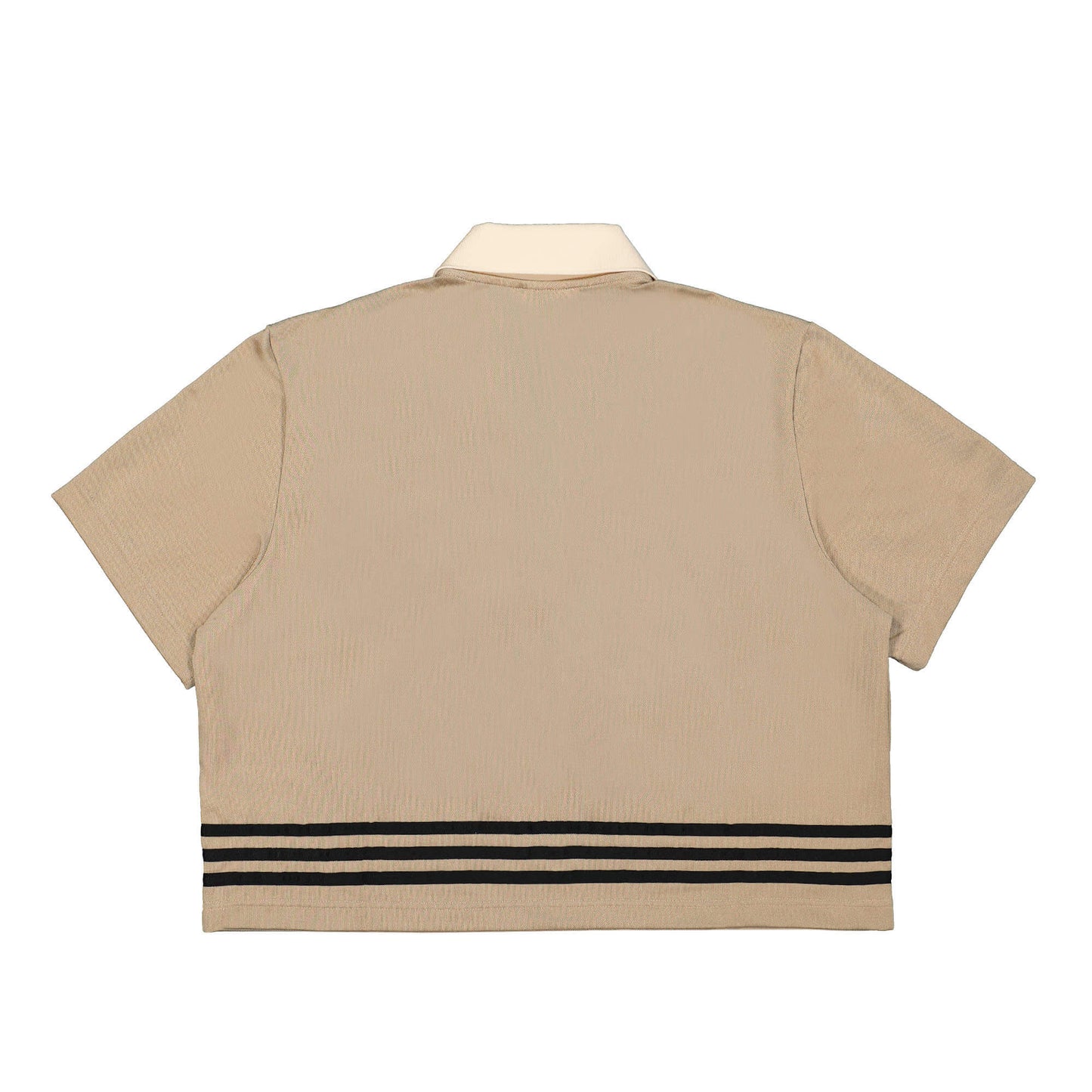 Adidas Wmns Adicolor 70S Polo Shirt Beige-Brown