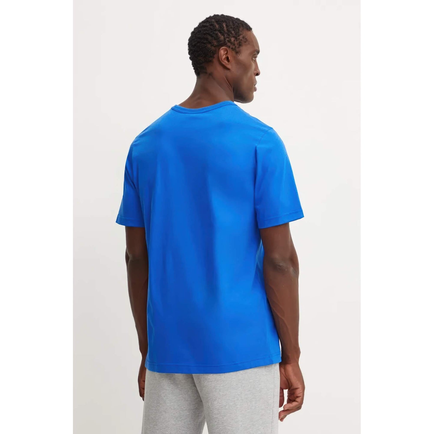 Adidas Men Grafix T-Shirt Blue