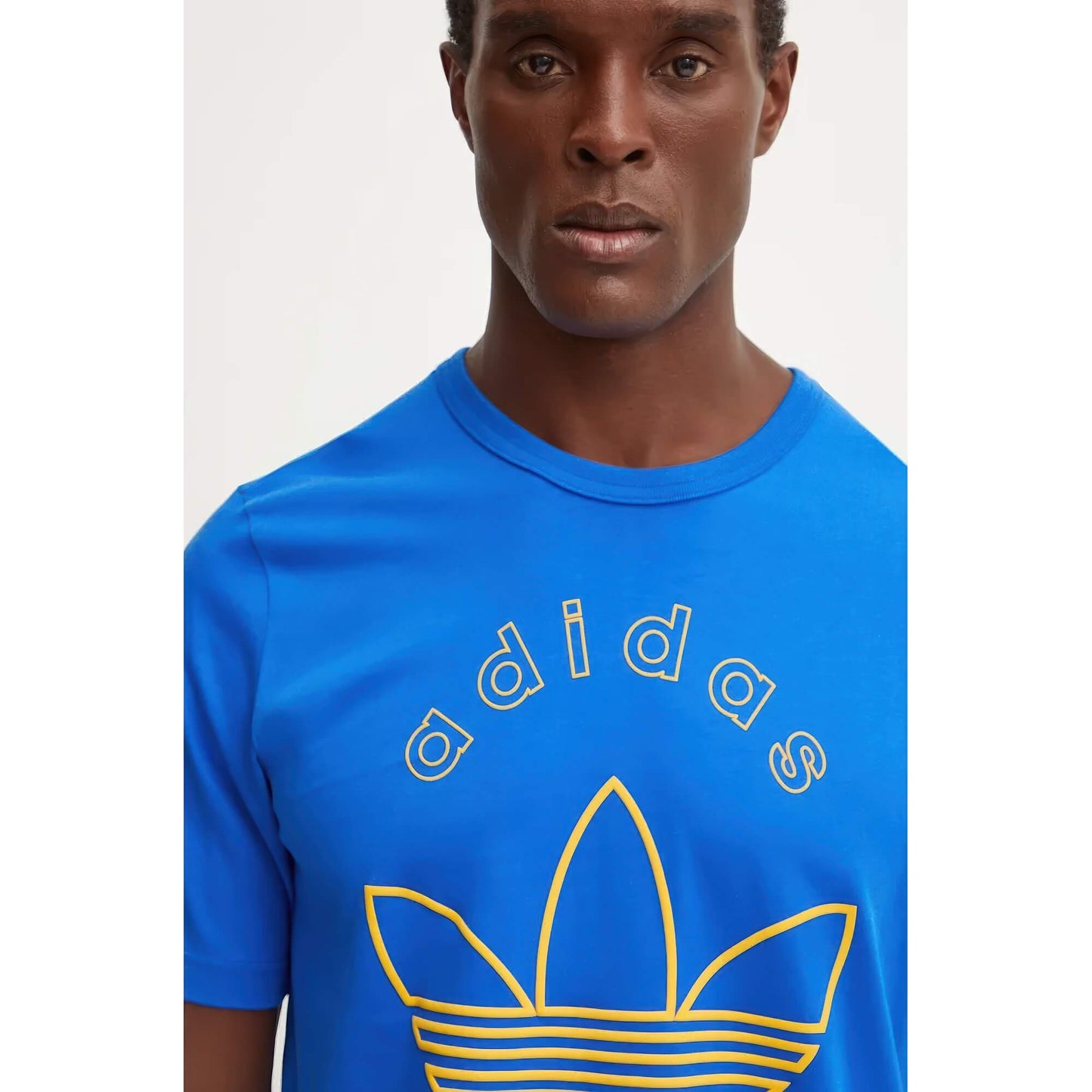 Adidas Men Grafix T-Shirt Blue