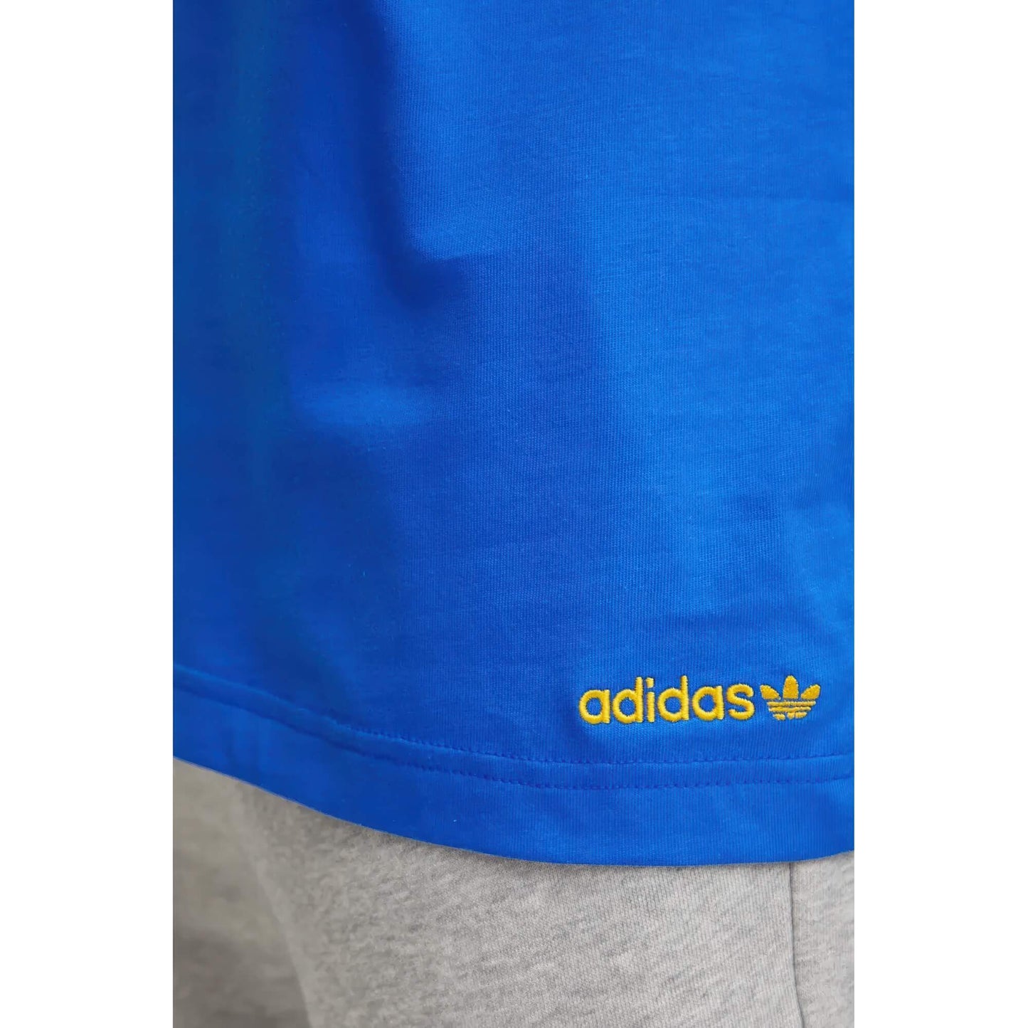 Adidas Men Grafix T-Shirt Blue
