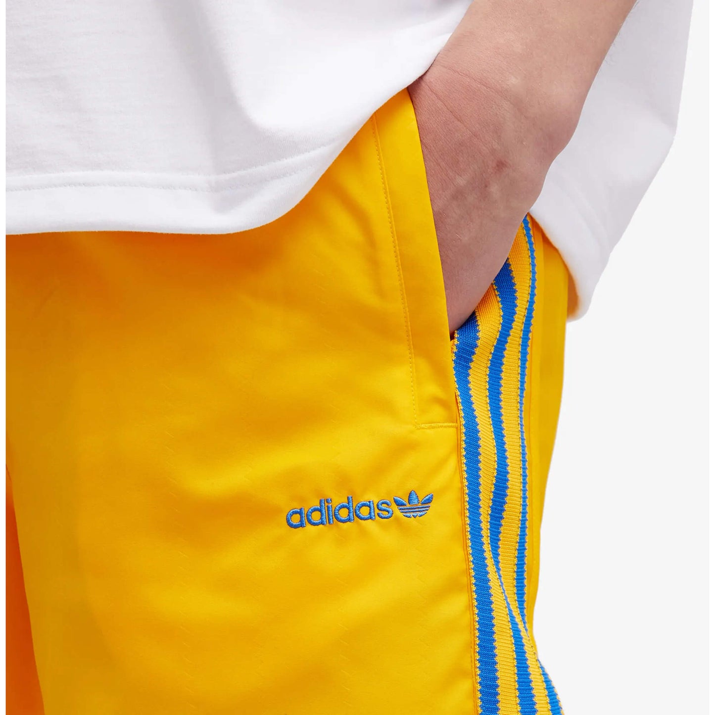 Adidas Men Football Short Yellow/Blue