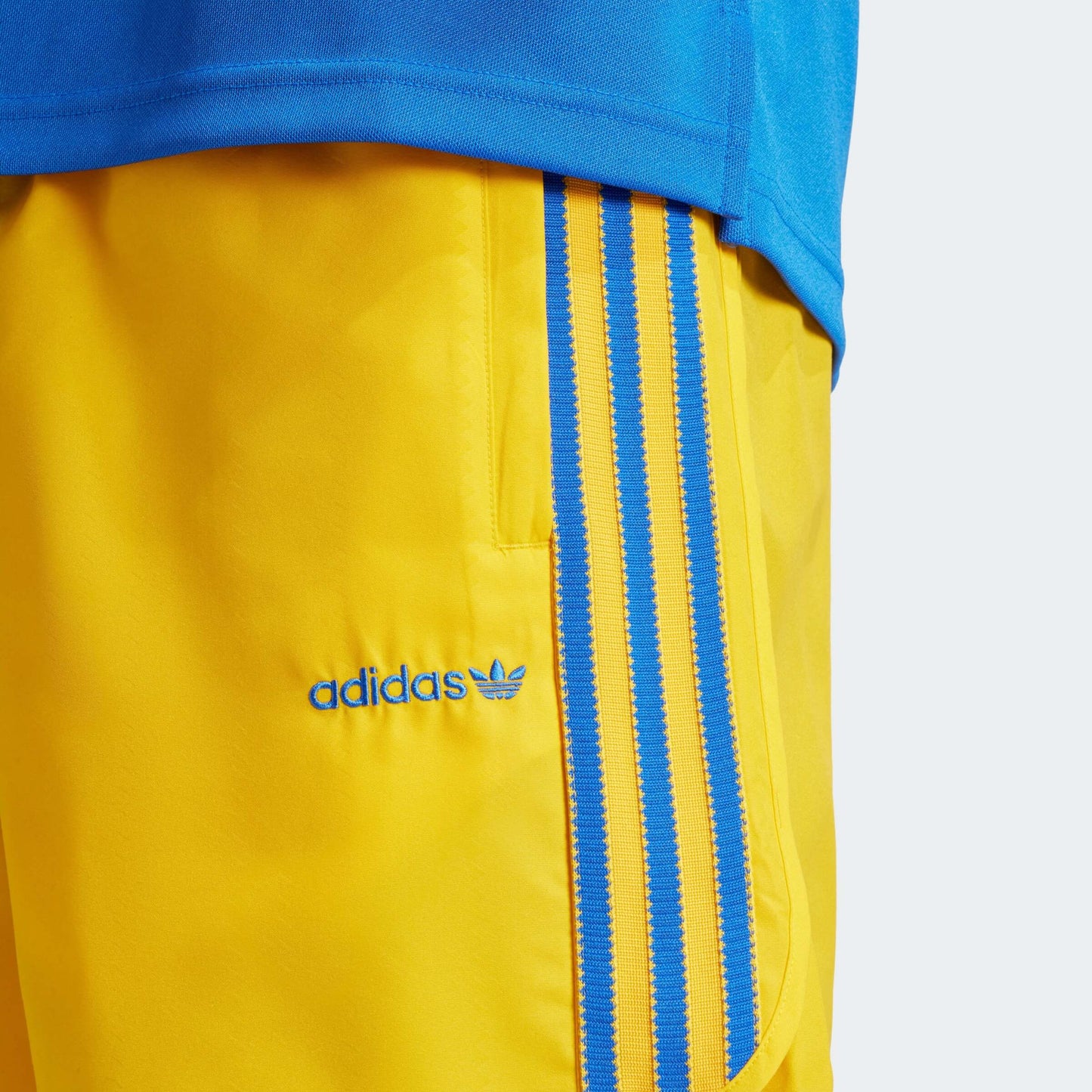 Adidas Men Football Short Yellow/Blue