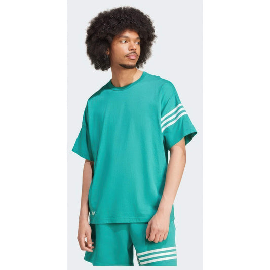 Adidas Men Neu Classics T-Shirt Green/White