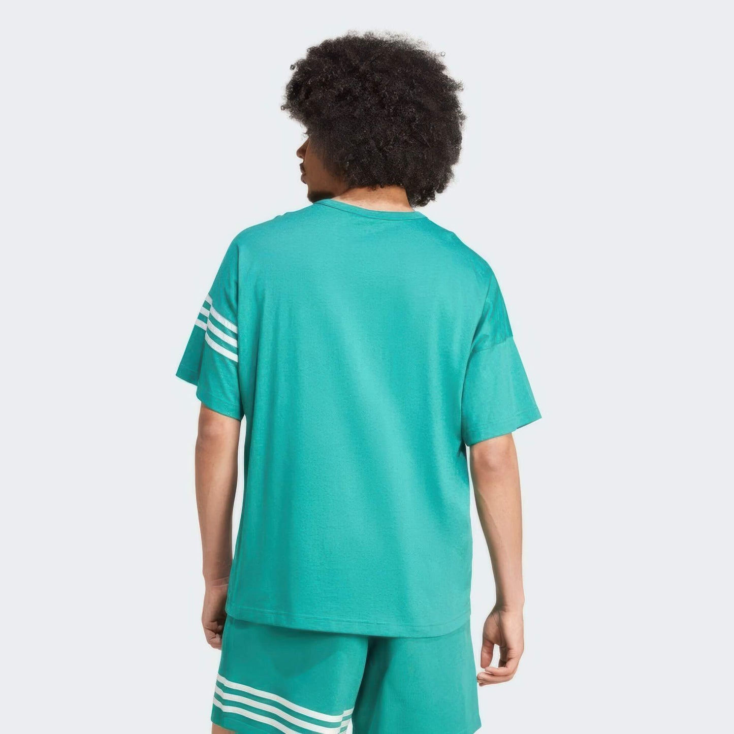 Adidas Men Neu Classics T-Shirt Green/White