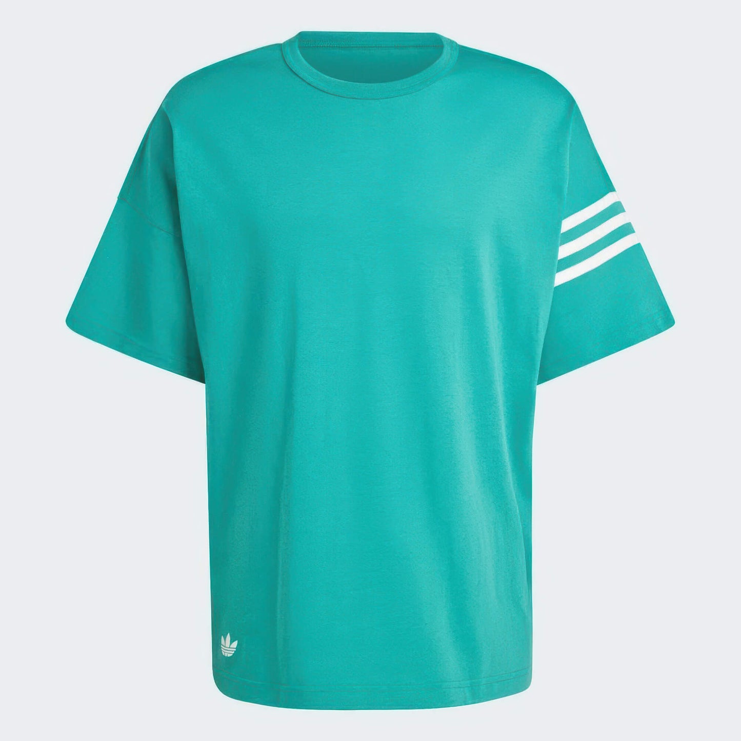 Adidas Men Neu Classics T-Shirt Green/White