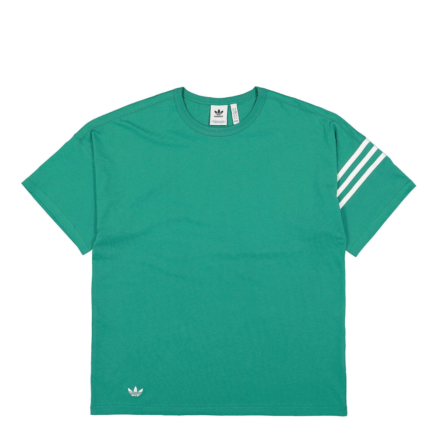 Adidas Men Neu Classics T-Shirt Green/White
