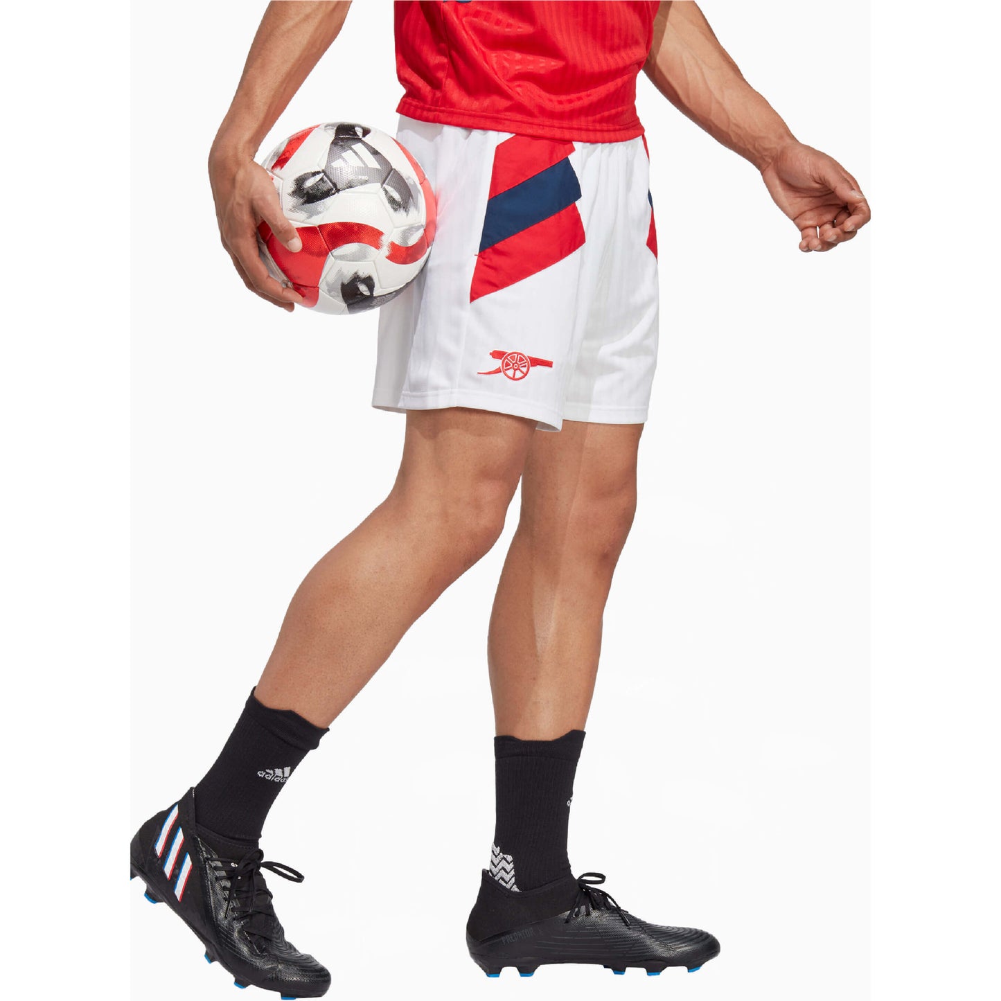 Adidas Men Fc Arsenal Icon Shorts White/Red/Blue